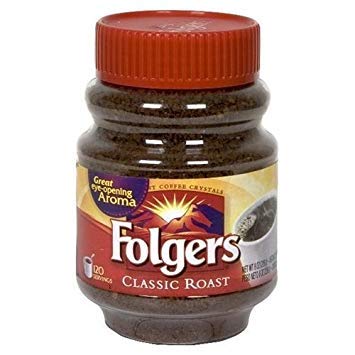  Folgers Classic Roast Instant Coffee, Rich Flavor for Morning Brew, Perfect for Busy Mornings, 8 Ounces
| Folgers Class