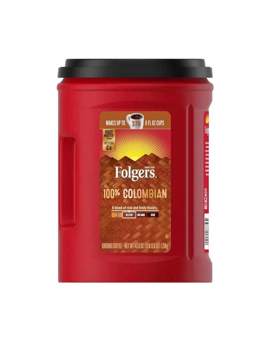  Folgers 100% Colombian Coffee for Flavor Lovers - Bold and Rich Taste (4|8 Oz.)
| Folgers 100% Colombian Coffee for Cof