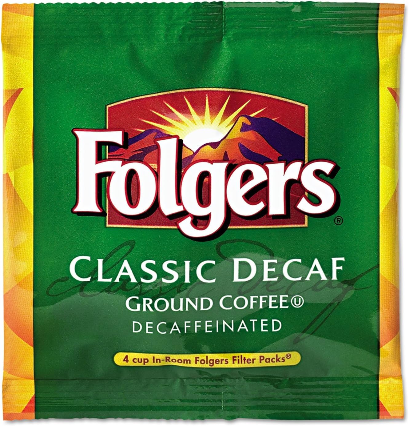  Folgers Decaffeinated Coffee Filter Packs for In-Room Lodging - 200/Box - 0.9Oz
| Folgers Decaf Coffee Filter Packs, Id